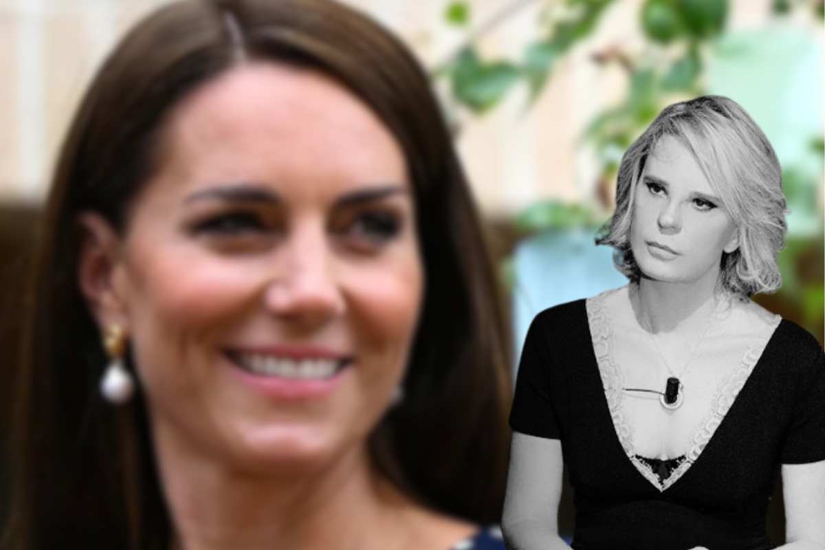 Maria De Filippi come Kate Middleton