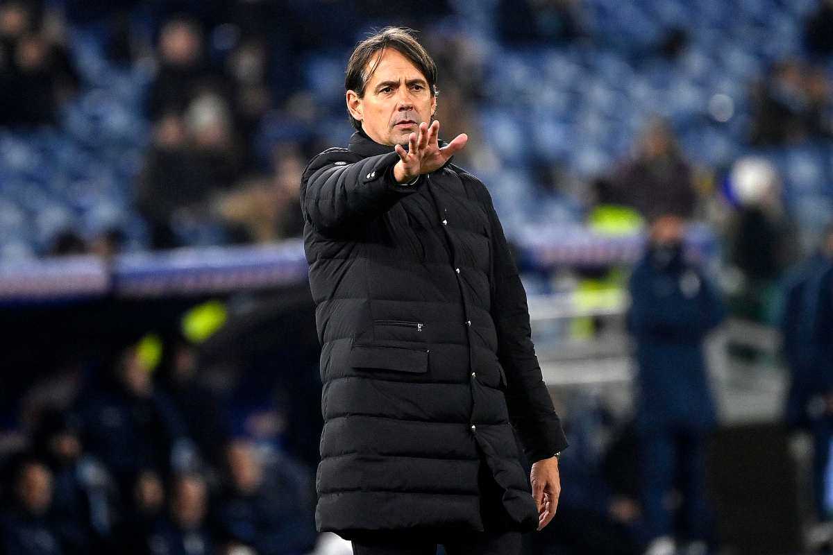 Simone Inzaghi Inter gennaio