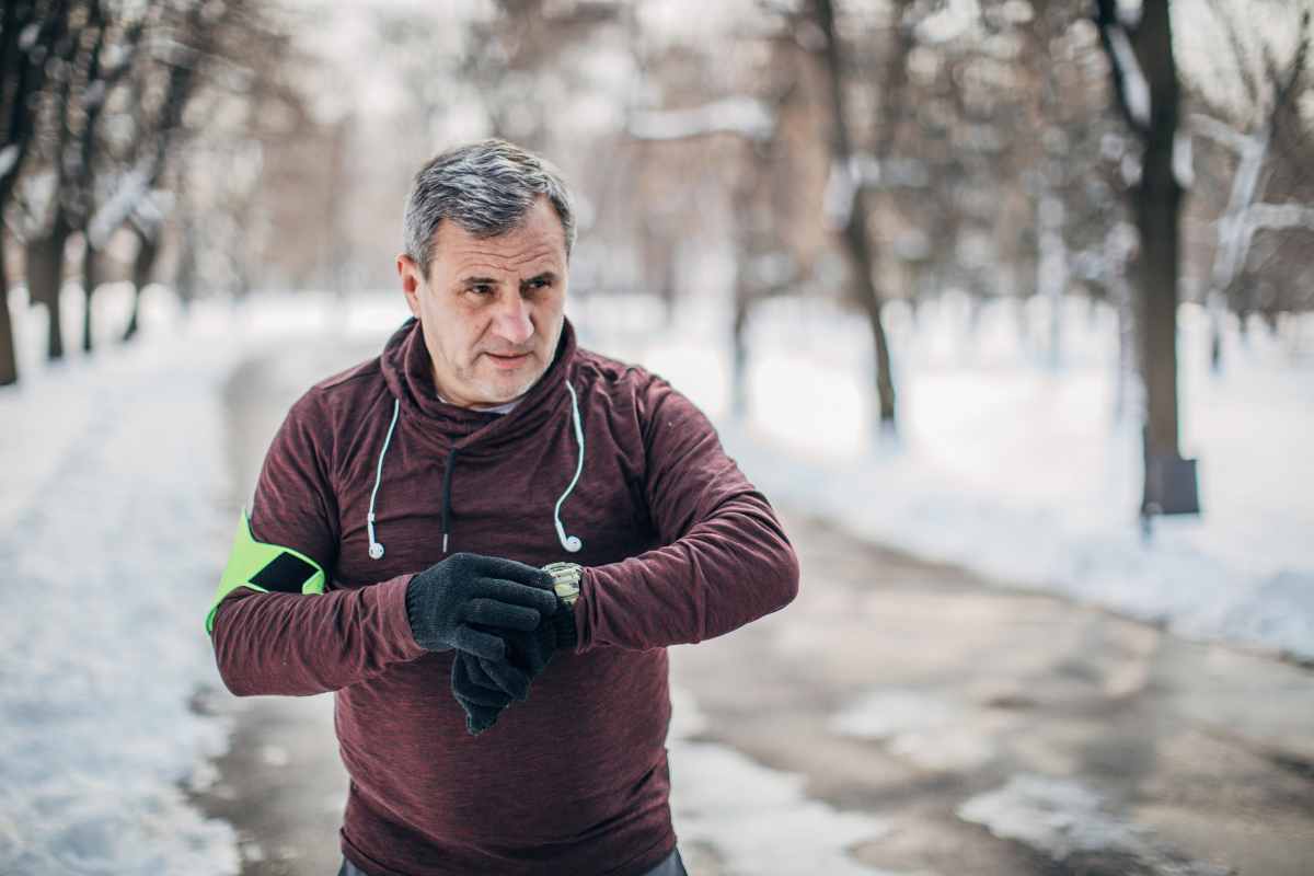 camminare freddo benefici