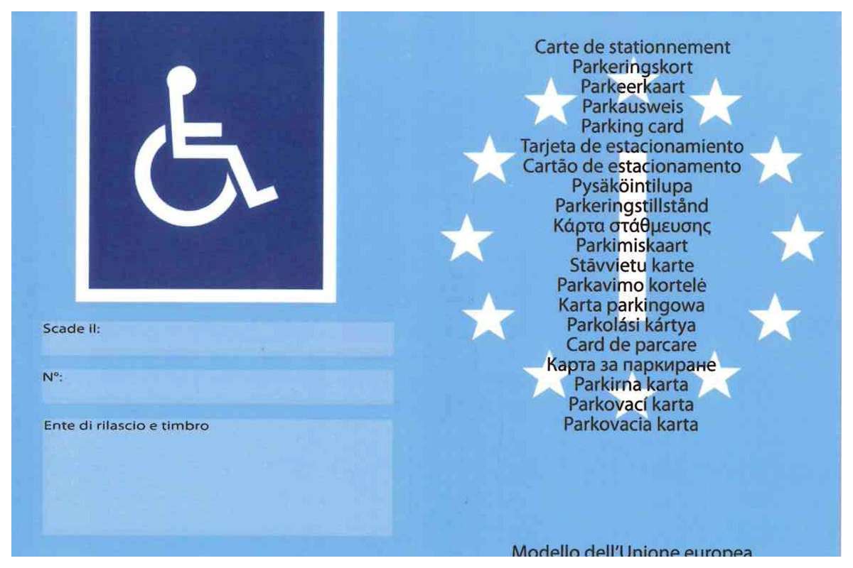 Contrassegno disabili requisiti per averlo