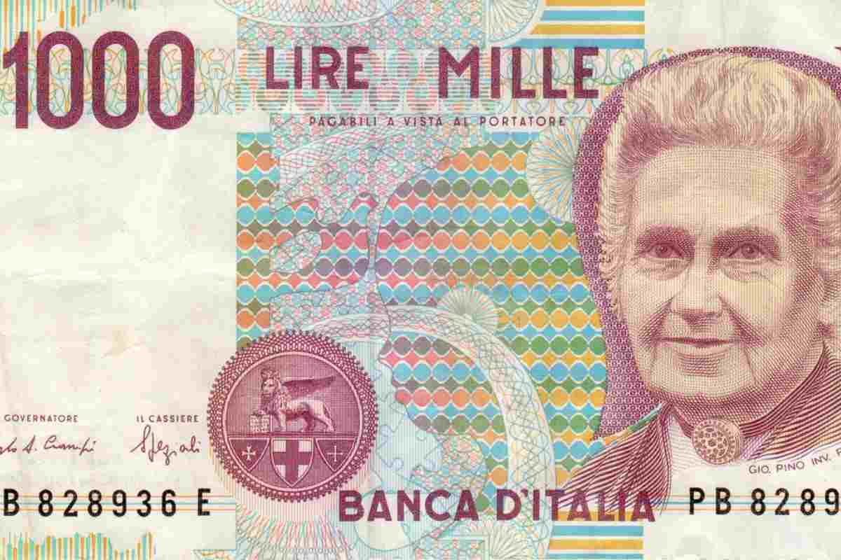 Hai conservato nel portafoglio una banconota delle vecchie lire?